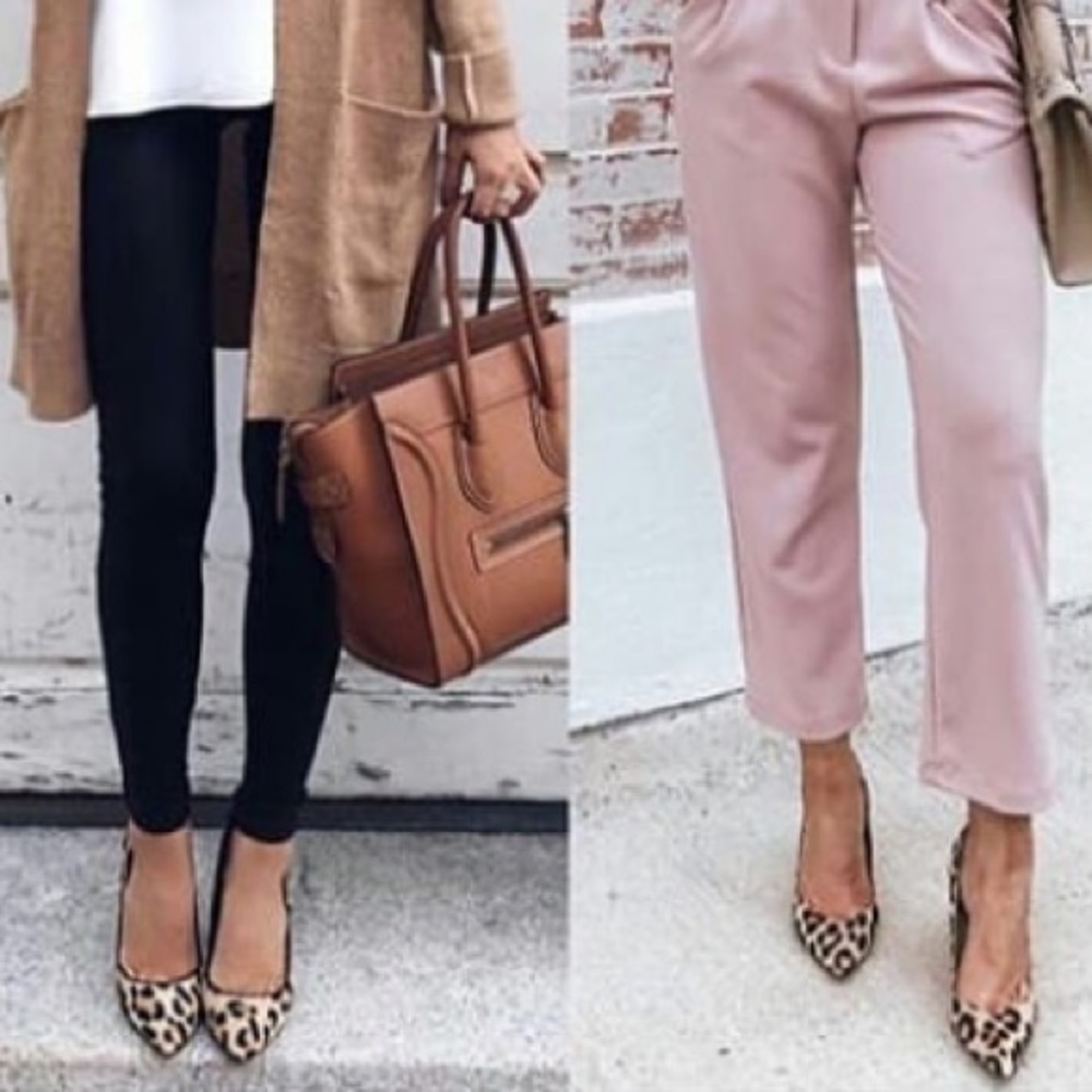 Leopard heels